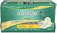 Always Ultra Thin Regular With Wings Clean Scented Pads 32 Count (Pack of 2)