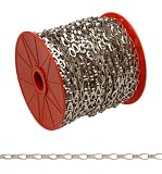 Campbell 0710227 Hobby and Craft Sash Chain, Chrome Plated, #2 Trade, 0.016