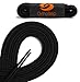 OrthoStep Round Dress Very Thin Black 27 inch Shoelaces 2 Pair Pack