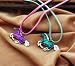Galloping Horse Paua Shell Necklace