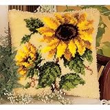 Eigenschaften Verachtert / Verachtert - Knüpfkissen-Packung ´Sonnenblume´, 40x40cm