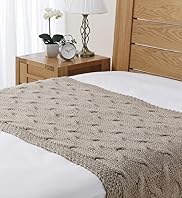 Chunky Knit Throw
