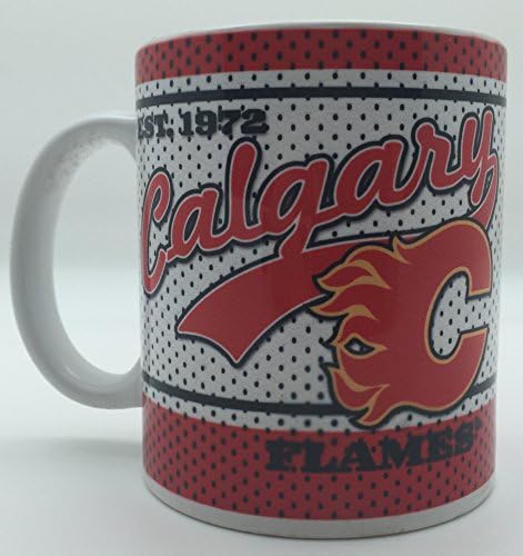 NHL Calgary Flames 11oz Ceramic Coffee Mug - Rare &amp; Collectible