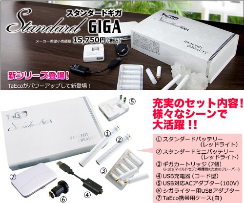 Cover image : 電子タバコTaEco(タエコ)スタンダードギガ
