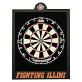Illinois Fighting Illini Darts Backboard