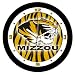 Missouri Tigers Suntime 12 Dimension Glass Crystal Wall Clock - NCAA College Athletics