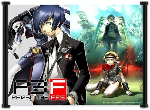 Shin Megami Tensei Persona 3 Game Fabric Wall Scroll Poster (20"x16") Inches