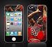 iPhone 4 Michael Jordan #23 Chicago Bulls Vinyl Skin kit fits 4th generation apple iPhone decal cover Skins case.
