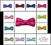 Moda Di Raza Boys Bowtie Pre-Tied Satin Formal Tuxedo Bowtie Adjustable Length Satin Kids Bow Tie
