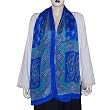 Fashion Scarfs for Women Printed Crepe Silk 20 X 68 inches