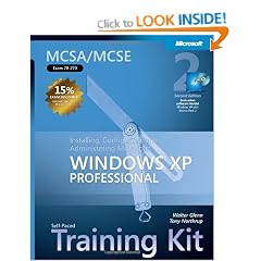MCSA/MCSE Installing, Configuring, & Administering Win XP Pro Training Kit Book/CD Package 2nd Edition: Installing, Configuring, and Administering ... Windows XP Professional (Pro-Certification)