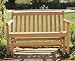 New Grade A Teak Wood Luxurious Outdoor Garden Glider Bench [Model: DV3]