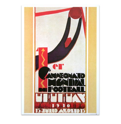 Official World Cup Poster - Uruguay 1930