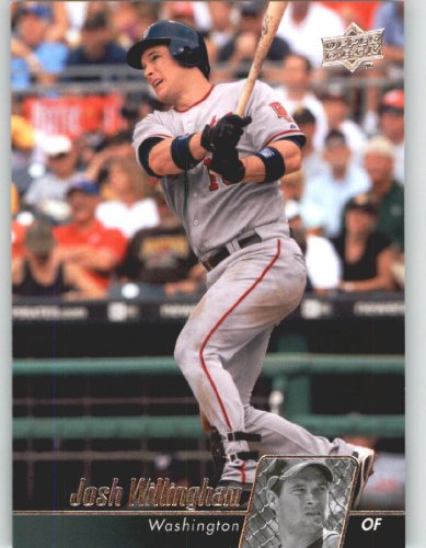 2010 Upper Deck Baseball Card # 526 Josh Willingham - Washington Nationals - MLB Trading Card Shipped In Protective Screwdown Display Case!
