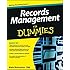 Records Management For Dummies