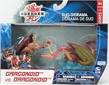 Bakugan Battle Brawlers Duo Diorama - Gargonoid Vs. Dragonoid