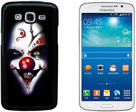 Clown Evil Joker Pattern Hard Plastic and Aluminum Back Case For Samsung Galaxy Grand 2 G7102 G7106