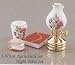 Reutter Porcelain Miniature Night Table Set