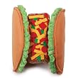 Casual Canine Polyester Taco Dog Costume, Small, 10-Inch