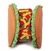 Casual Canine Polyester Taco Dog Costume, Small, 10-Inch