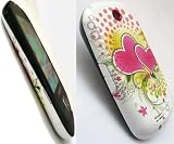EMARTBUY LOVE HEARTS BACK COVER/CASE FOR SAMSUNG S3650 GENIO TOUCH