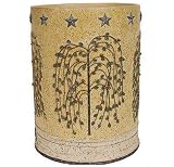 Primitive Welcome Bath Accessories, Waste Basket