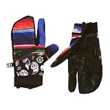 Celtek Trippin Pipe Snowboard Mitts - Day Of Dead