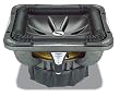 KICKER S10L74 10" L7 SOLO-BARIC SQUARE 4 OHM WOOFER