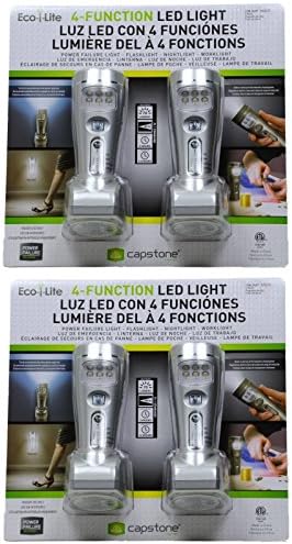 Eco-I-Lite 4 Function LED Lights (4 Pack)