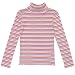 striped knit turtleneck