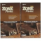 Zone Perfect Nutrition Bars - Double Dark Chocolate - 12 ct - 2 pk