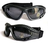 Bencore Black Tactical Goggles - Life-Time Warrranty