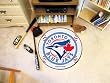 Toronto Blue Jays 29" Round Baseball Floor Mat (Rug)