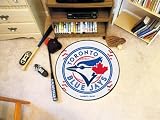 Toronto Blue Jays 29" Round Baseball Floor Mat (Rug)