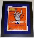 1996 Florida Gators QB Danny Wuerffel and Coach Steve Spurrier Dual Autographed Sports Illustrated ~