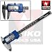 NEW! 8" Digital Caliper Stainless Steel LCD Measuring Tool - with Fraction Display