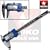 NEW! Pro-Grade 8" Digital Caliper Stainless Steel LCD Measuring Tool - with Fraction Display