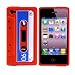 Classic Cassette Silicone Case Skin for Iphone 4 4th 4g