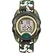 Timex Children's T71912 Green Cloth Quartz Watch with Grey Dial