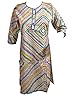 Women's Indian Tunic Kurta Printed Cotton Yoga Kurti Caftan Dress S