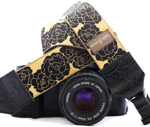 Mimi Green 'Goldie' Designer DSLR Camera Strap ...