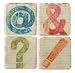 Keyboard Computer Icon Coaster Set Case Pack 6