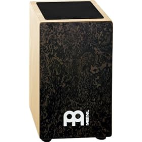 Meinl String Cajon Black Makah-Burl