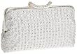 La Regale Deco Frame Clutch