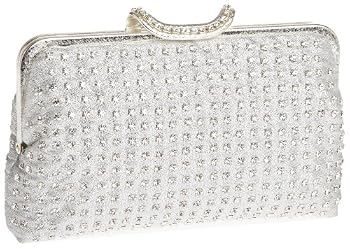 La Regale Deco Frame Clutch