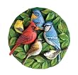 Multiple Birds Garden Stone