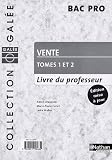 Vente Bac pro : Livre du professeur Tomes 1 et 2