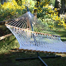 Pawleys Island Single Polyester Rope Hammock