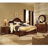 Bob Mackie Home - Signature Ribbon Panel Bedroom Set by American Drew