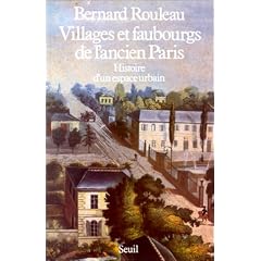 Villages et faubourgs de l'ancien Paris